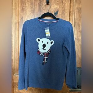 Brand new with tags on.  Tommy Hilfiger sweater size Small.